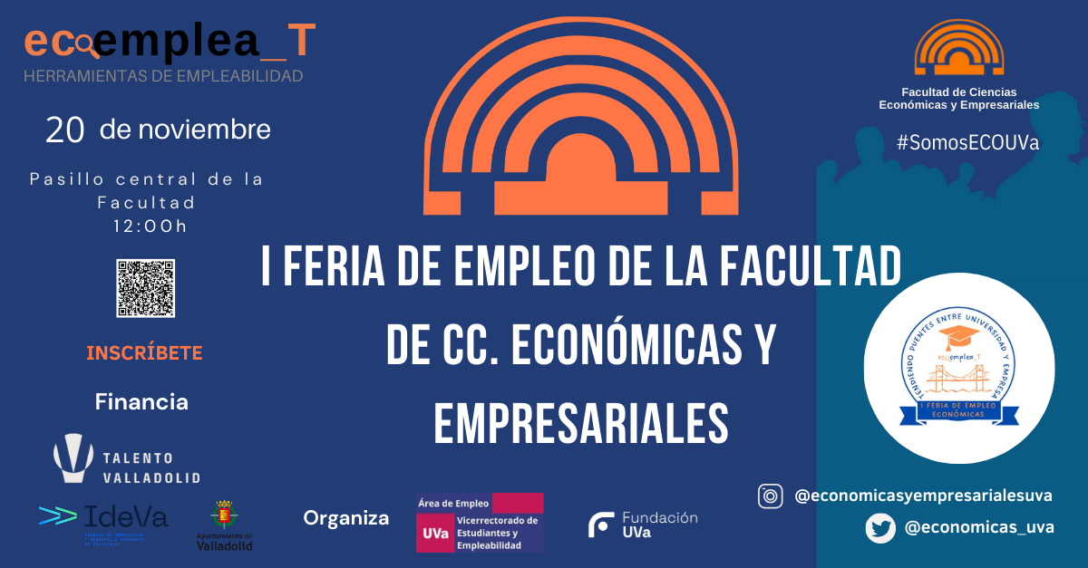 I FERIA DE EMPLEO ECONÓMICAS